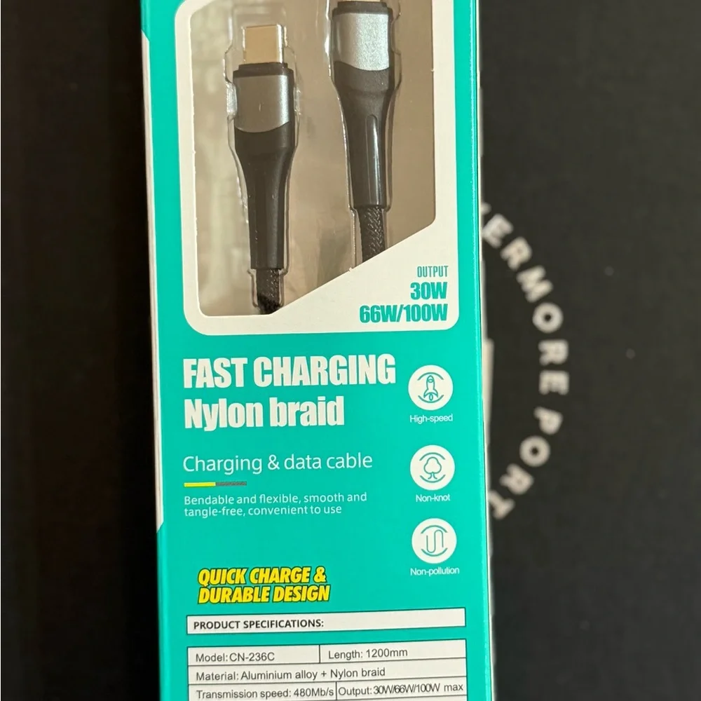 Fast Charging Nylon Braid Cable